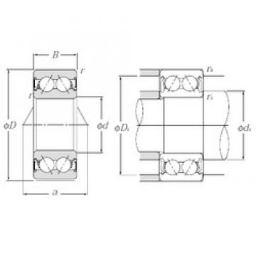 15 mm x 35 mm x 15,9 mm  NTN 5202SCLLM Rolamentos de esferas de contacto angular