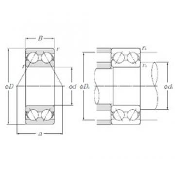 15 mm x 35 mm x 15,9 mm  NTN 5202S Rolamentos de esferas de contacto angular