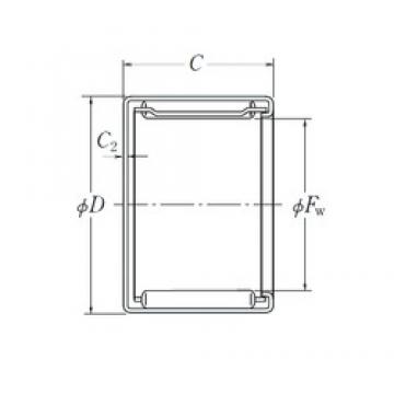 NSK MFJ-5524 Rolamentos de agulha