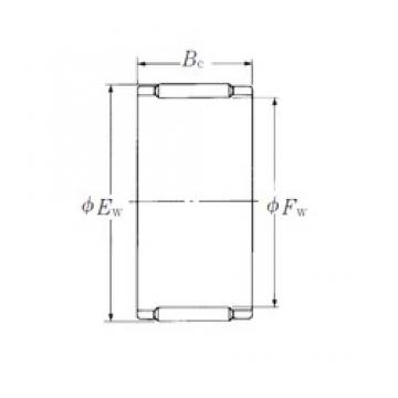 NSK FBN-242913 Rolamentos de agulha