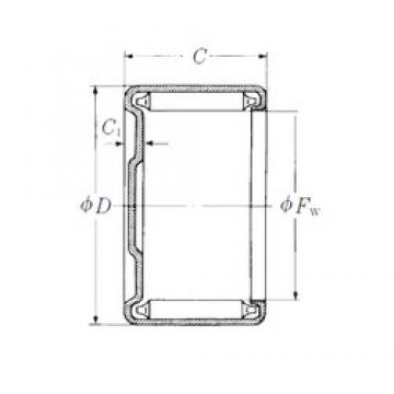 NSK M-24161 Rolamentos de agulha