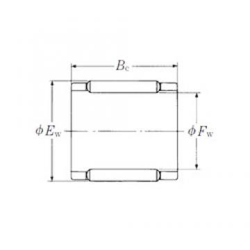 NSK FBN-162023Z-E Rolamentos de agulha