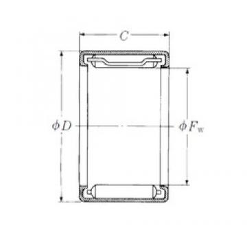 NSK J-45 Rolamentos de agulha