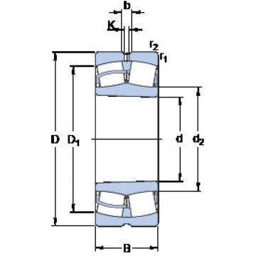 150 mm x 320 mm x 108 mm  SKF 22330 CCKJA/W33VA405 Rolamentos de rolos gravados