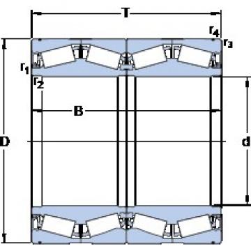 679.45 mm x 901.7 mm x 552.45 mm  SKF BT4B 334015 BG/HA1VA901 Rolamentos de rolos gravados