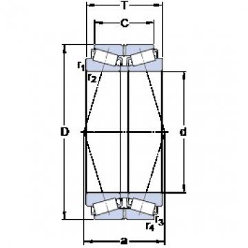 SKF 331500 Rolamentos de rolos gravados