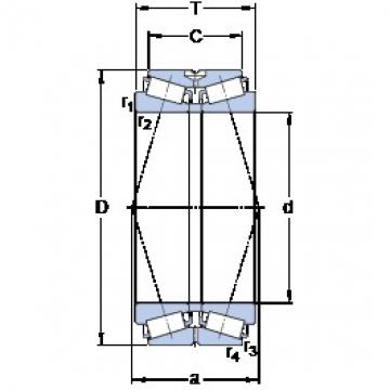 SKF BT2B 332505/HA2 Rolamentos de rolos gravados