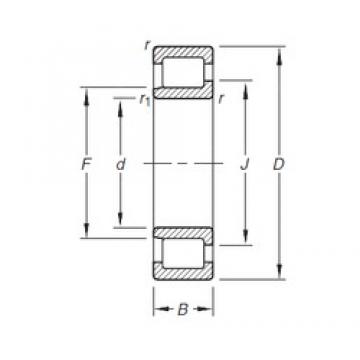 15 mm x 35 mm x 11 mm  Timken NJ202E.TVP Rolamentos cilíndricos