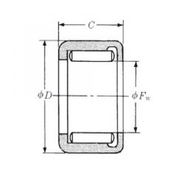 NSK DD500302 Rolamentos de agulha