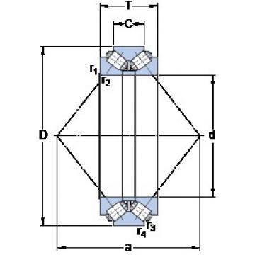 SKF BT2-8020 Rolamentos de rolos gravados